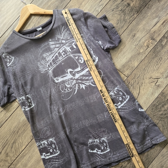VW Bus - Volkswagen Gray Graphic Men’s Shirt, See Pic Mesurements, Medium? - Picture 6 of 6